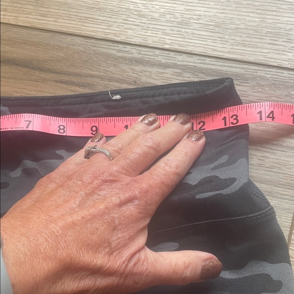 Maurices Black and Gray Camouflage Shorts - Picture 3 of 7